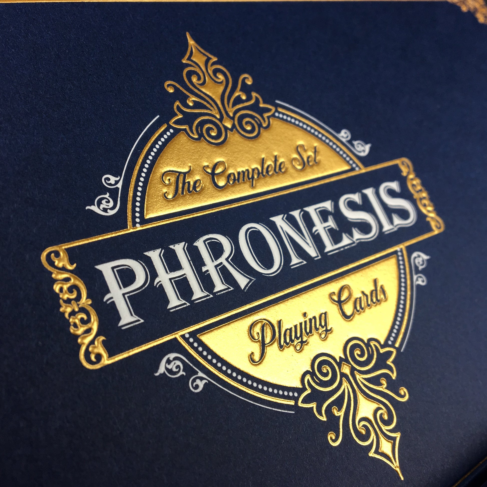 Phronesis Complete Set Collector's Box-Playing Cards-Wondercraft