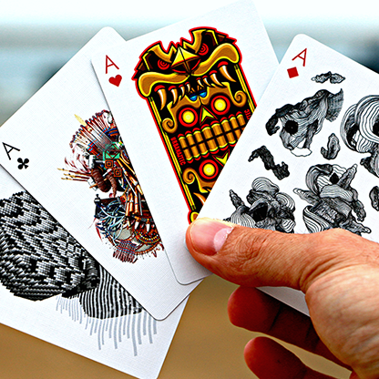Playing Arts Edition Three Playing Cards-Playing Cards-Wondercraft