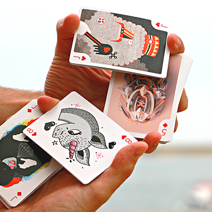 Playing Arts Edition Three Playing Cards-Playing Cards-Wondercraft