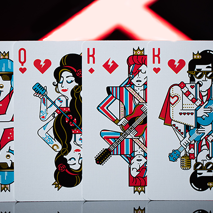 Pop Star Playing Cards by Riffle Shuffle-Playing Cards-Wondercraft