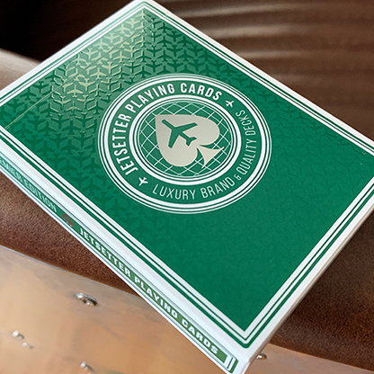Premier Edition in Jetsetter Green by Jetsetter Playing Cards-Playing Cards-Wondercraft