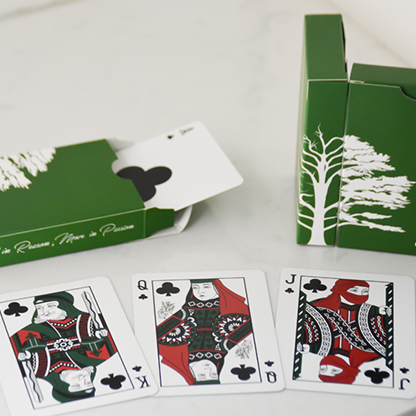 Premium Gilded Cedar Playing Cards-Playing Cards-Wondercraft