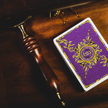 Rebirth (Purple) Playing Cards-Playing Cards-Wondercraft