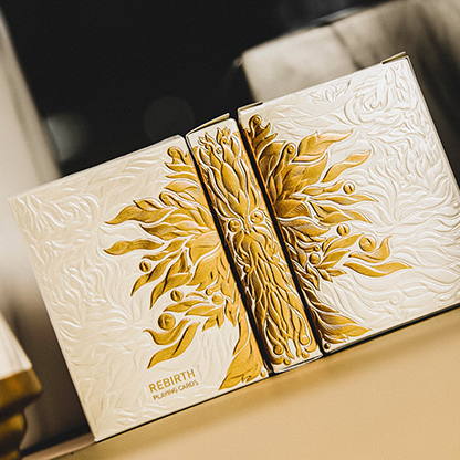 Rebirth (White) Playing Cards-Playing Cards-Wondercraft