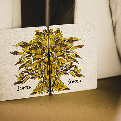 Rebirth (White) Playing Cards-Playing Cards-Wondercraft