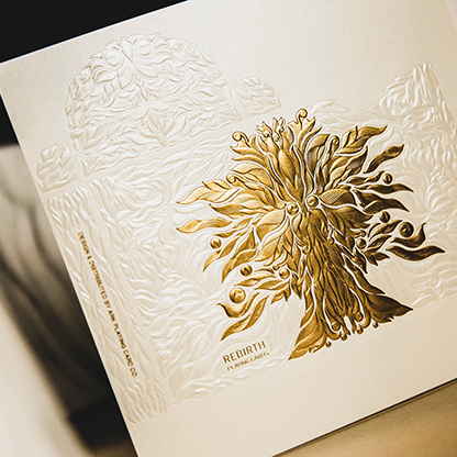 Rebirth (White) Playing Cards-Playing Cards-Wondercraft