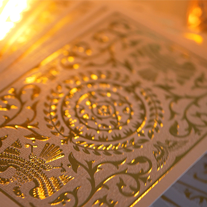 Regalia White Playing Cards by Shin Lim-Playing Cards-Wondercraft