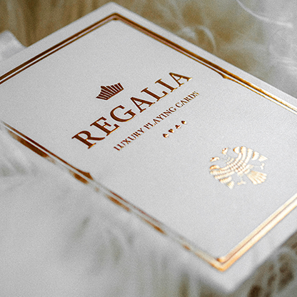 Regalia White Playing Cards by Shin Lim-Playing Cards-Wondercraft