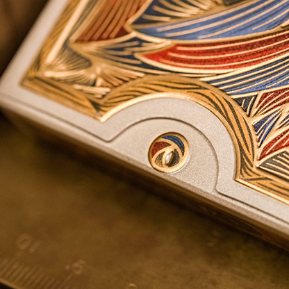 Reminisce (Red) Playing Cards-Playing Cards-Wondercraft