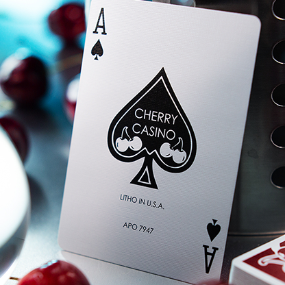 Reno Red Cherry Casino Playing Cards-Playing Cards-Wondercraft