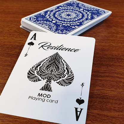 Resilience (Marked Blue) Playing Cards-Playing Cards-Wondercraft