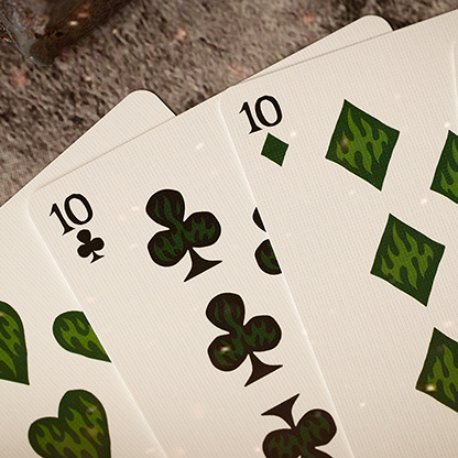 Sacred Fire (Emerald Flare) Playing Cards by Riffle Shuffle-Playing Cards-Wondercraft