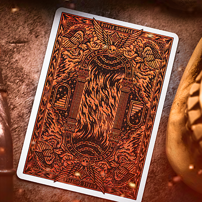 Sacred Fire (Eternal Flame) Playing Cards by Riffle Shuffle-Playing Cards-Wondercraft