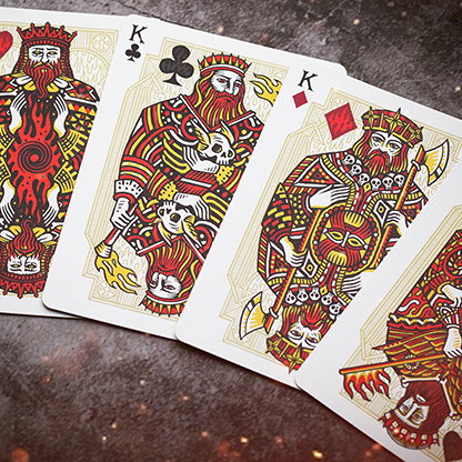 Sacred Fire (Eternal Flame) Playing Cards by Riffle Shuffle-Playing Cards-Wondercraft