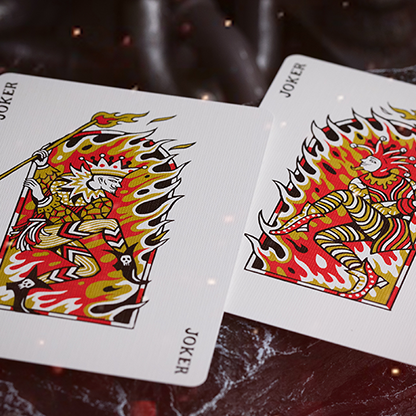 Sacred Fire (Eternal Flame) Playing Cards by Riffle Shuffle-Playing Cards-Wondercraft