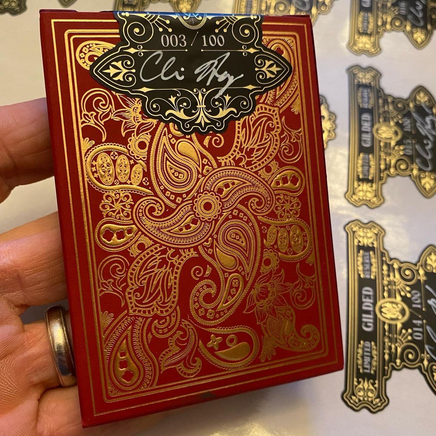 Scarlet Wonder - Limited Reserve-Playing Cards-Wondercraft
