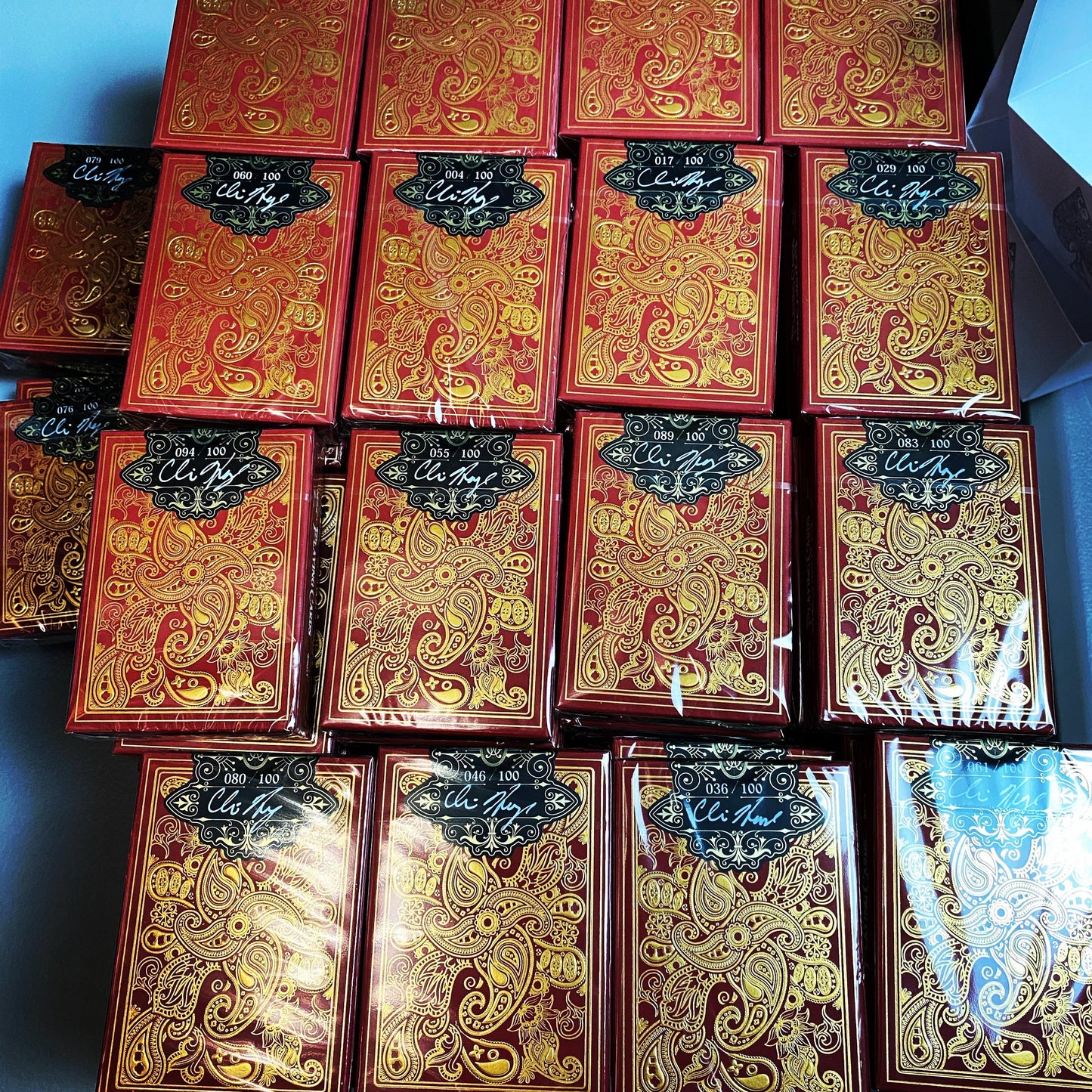 Scarlet Wonder - Limited Reserve-Playing Cards-Wondercraft