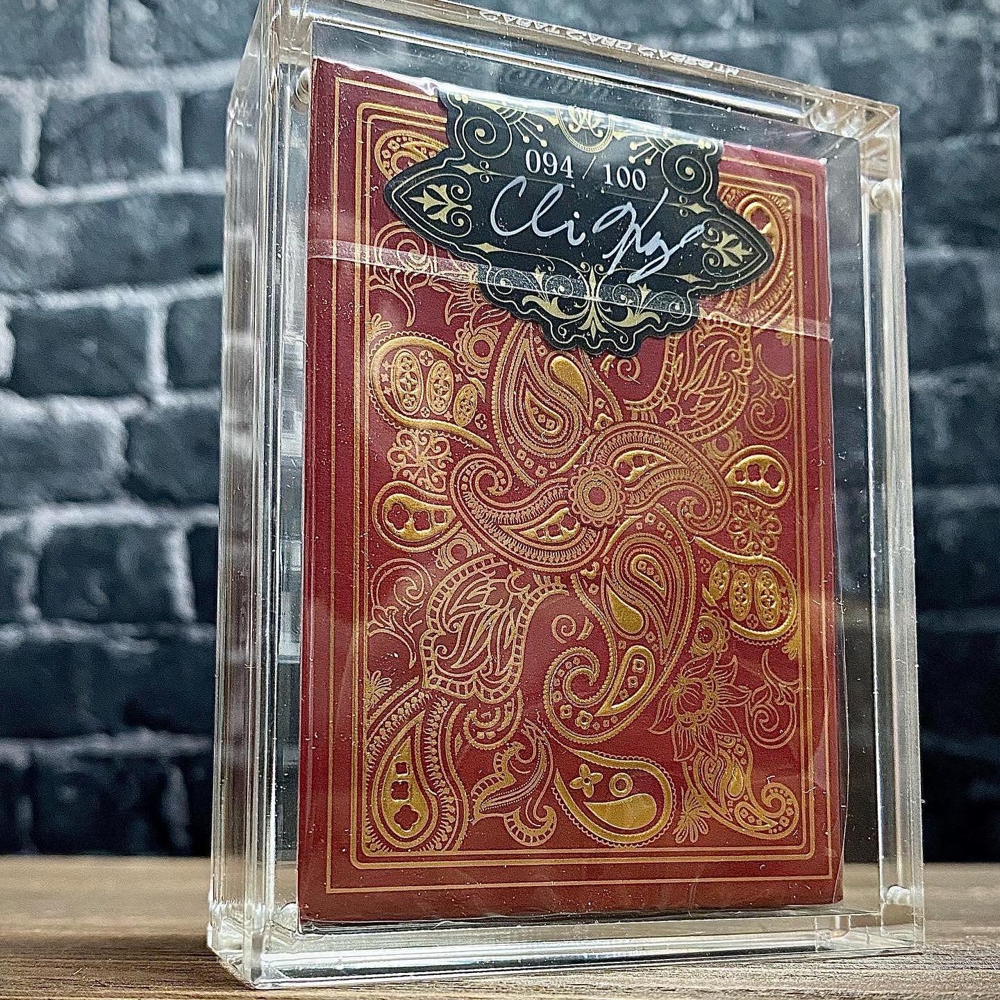 Scarlet Wonder - Limited Reserve-Playing Cards-Wondercraft