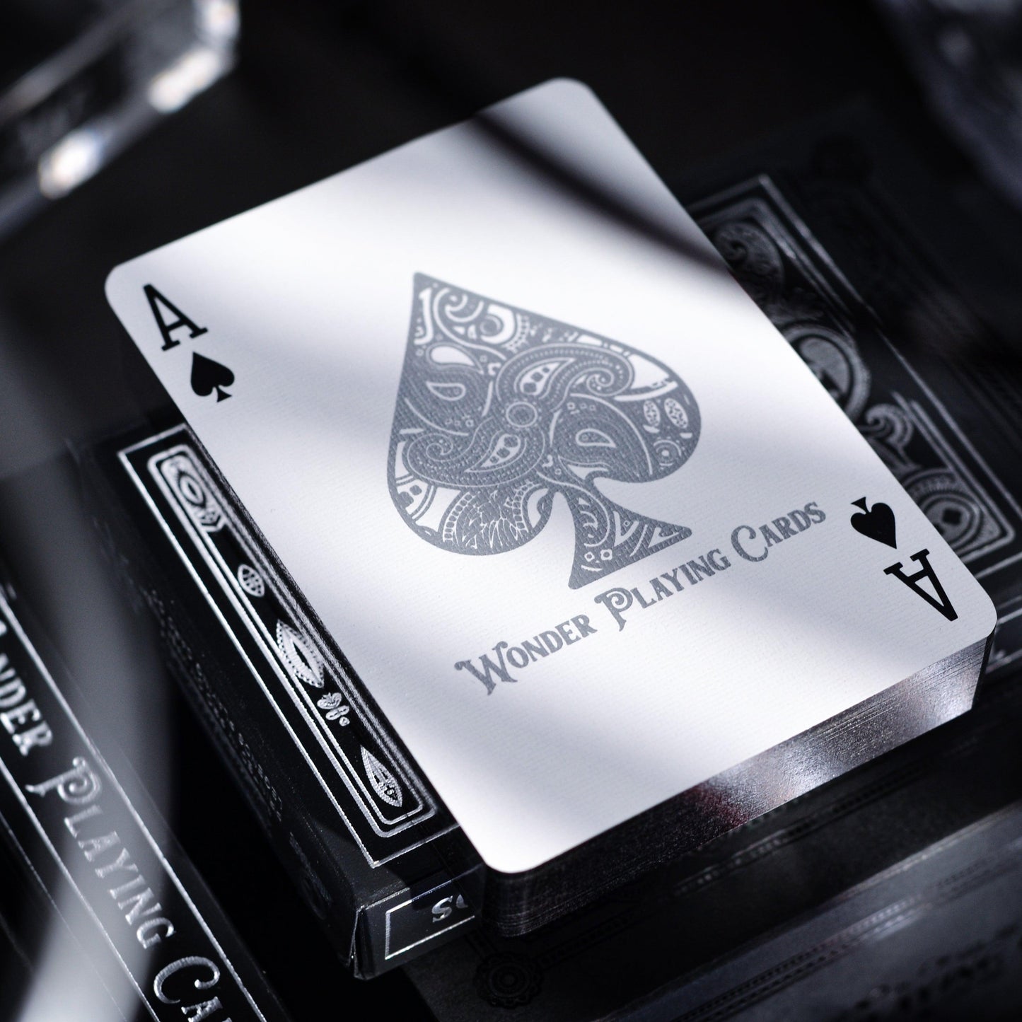 Scarlet Wonder Signature Edition - Black Gilded-Playing Cards-Wondercraft