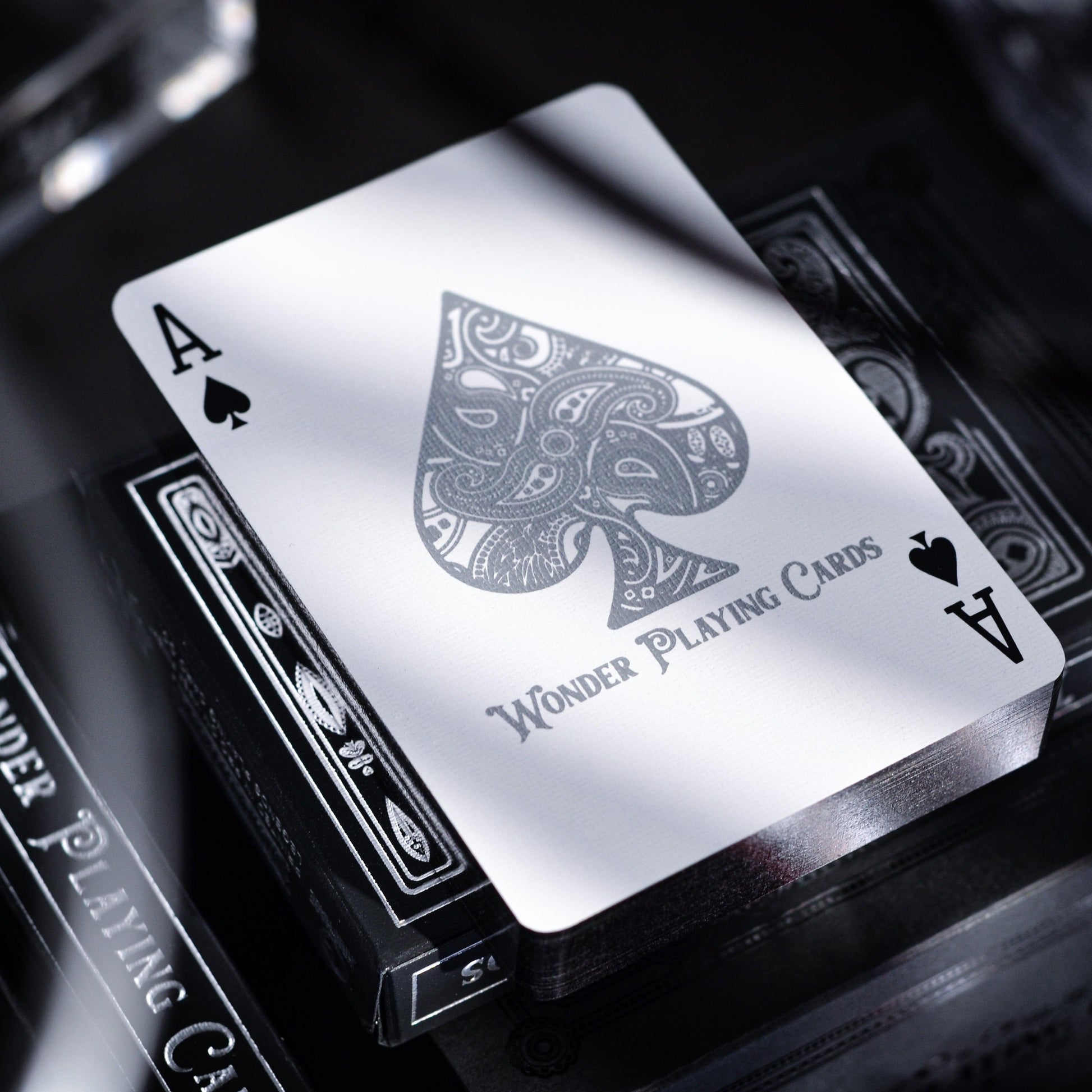 Scarlet Wonder Signature Edition - Black Gilded-Playing Cards-Wondercraft