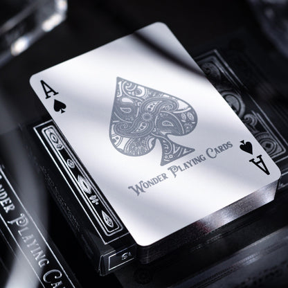 Scarlet Wonder Signature Edition - Black Gilded-Playing Cards-Wondercraft