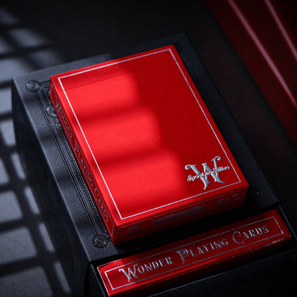 Scarlet Wonder Signature Edition-Playing Cards-Wondercraft