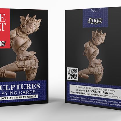 Sculptures Playing Cards-The Met x Lingo-Playing Cards-Wondercraft
