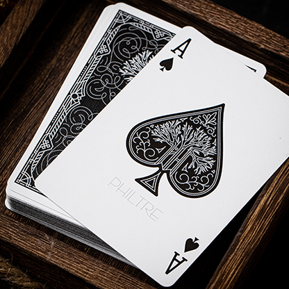 Silver Philtre Playing Cards by Riffle Shuffle-Playing Cards-Wondercraft