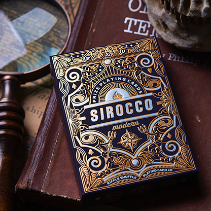 Sirocco Modern Playing Cards by Riffle Shuffle-Playing Cards-Wondercraft