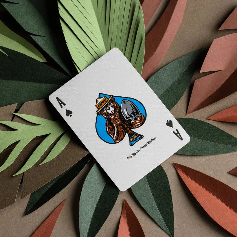 Smokey Bear, Limited Brown Ed., Art of Play-Playing Cards-Wondercraft