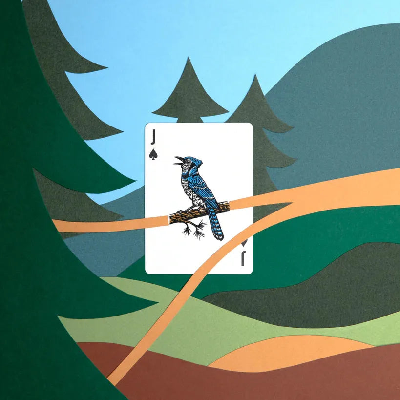 Smokey Bear, Limited Brown Ed., Art of Play-Playing Cards-Wondercraft