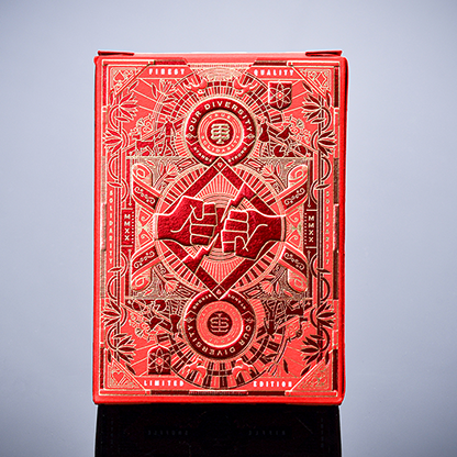 Solidarity (Loving Red) Playing Cards By Riffle Shuffle-Playing Cards-Wondercraft