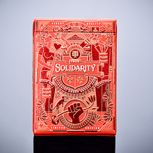Solidarity (Loving Red) Playing Cards By Riffle Shuffle-Playing Cards-Wondercraft