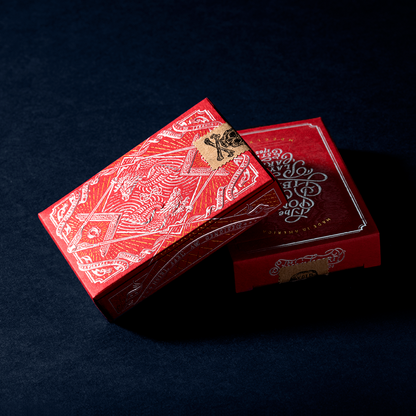 Sons of Liberty - Patriot Red by Art of Play-Playing Cards-Wondercraft