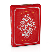 Sons of Liberty - Patriot Red by Art of Play-Playing Cards-Wondercraft