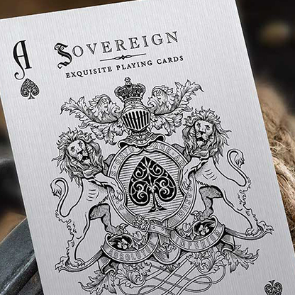 Sovereign STD Blue-Playing Cards-Wondercraft