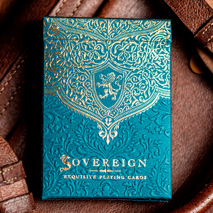 Sovereign STD Blue-Playing Cards-Wondercraft