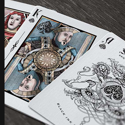 Sovereign STD Red-Playing Cards-Wondercraft