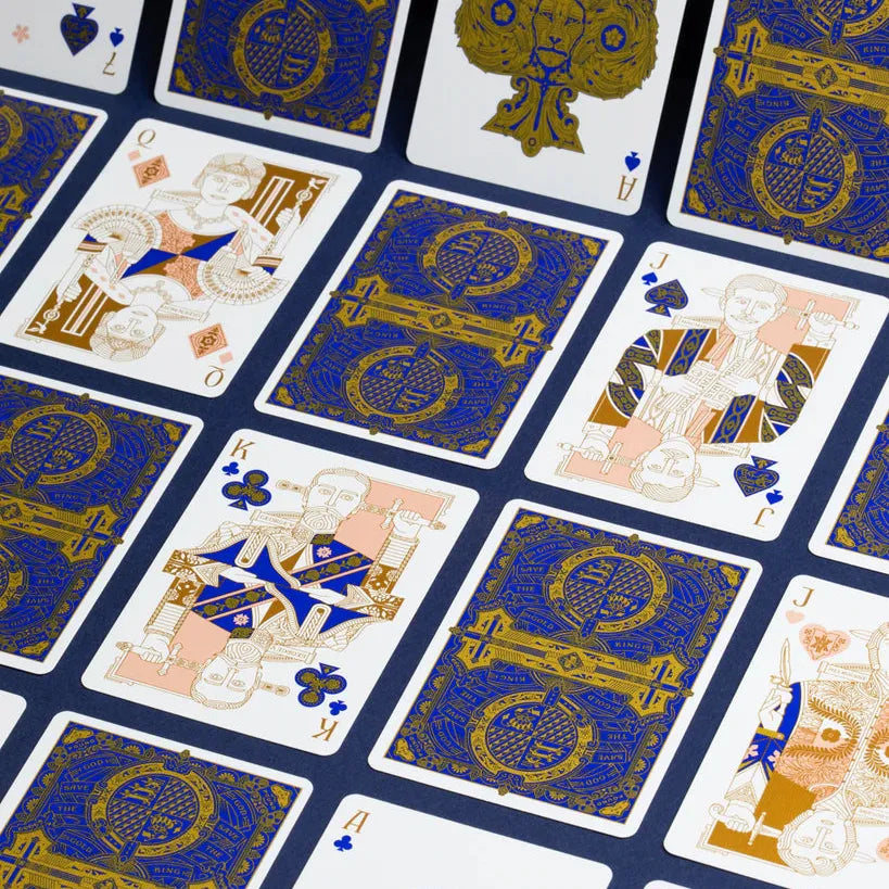 Standards, Sapphire Edition-Playing Cards-Wondercraft