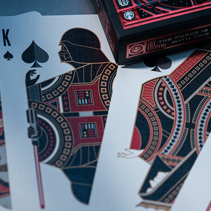Star Wars Dark Side (RED) Playing Cards by theory11-Playing Cards-Wondercraft