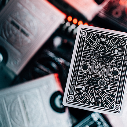 Star Wars Dark Side Silver Edition Playing Cards (Graphite Grey) by theory11-Playing Cards-Wondercraft