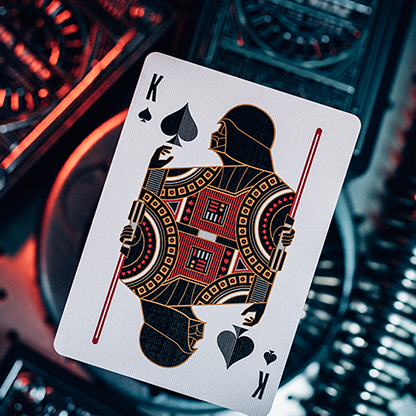 Star Wars Dark Side Silver Edition Playing Cards (Graphite Grey) by theory11-Playing Cards-Wondercraft