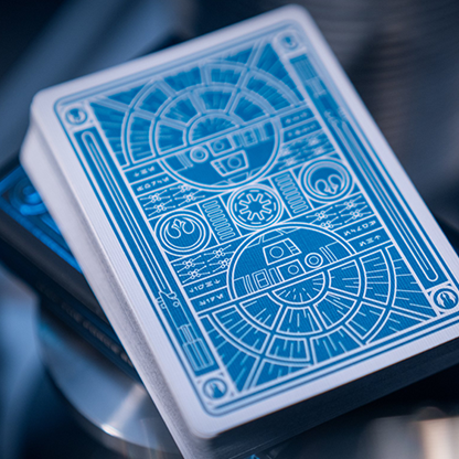 Star Wars Light Side (Blue) Playing Cards by theory11-Playing Cards-Wondercraft