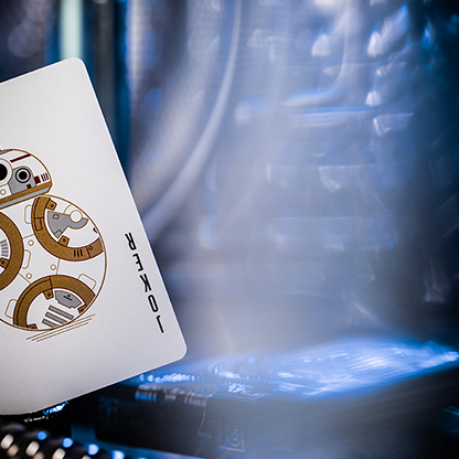 Star Wars Light Side Silver Edition Playing Cards (White) by theory11-Playing Cards-Wondercraft