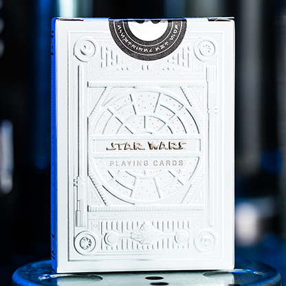 Star Wars Light Side Silver Edition Playing Cards (White) by theory11-Playing Cards-Wondercraft