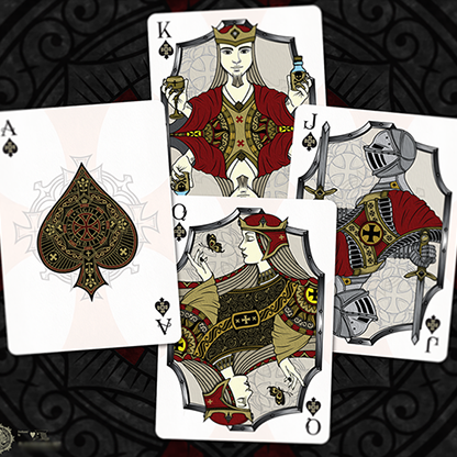 Stronghold Crimson Special Edition Playing Cards-Playing Cards-Wondercraft