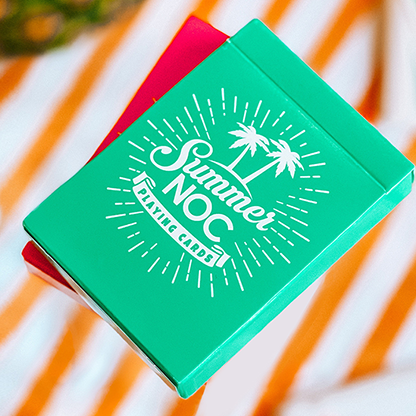 Summer NOC Pro Sunrise (Teal) Playing Cards-Playing Cards-Wondercraft
