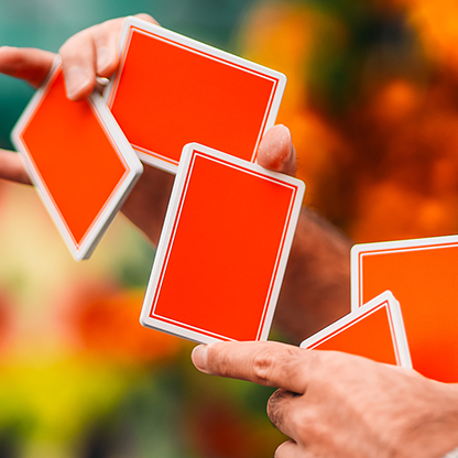 Summer NOC Pro Sunset (Orange) Playing Cards-Playing Cards-Wondercraft