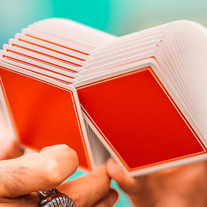 Summer NOC Pro Sunset (Orange) Playing Cards-Playing Cards-Wondercraft