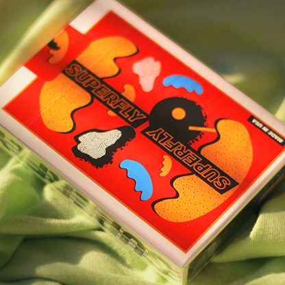 Superfly Butterfingers Red Playing Cards by Gemini-Playing Cards-Wondercraft